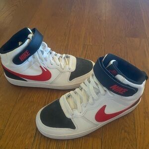 High top Nike shoes